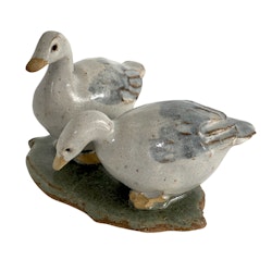 Gunnar Hansson, Lomma, stoneware two geese