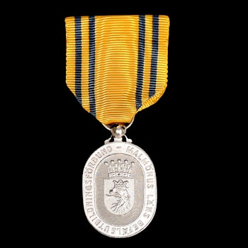 silver medalj Malmöhus läns Befälsutbildningsförening