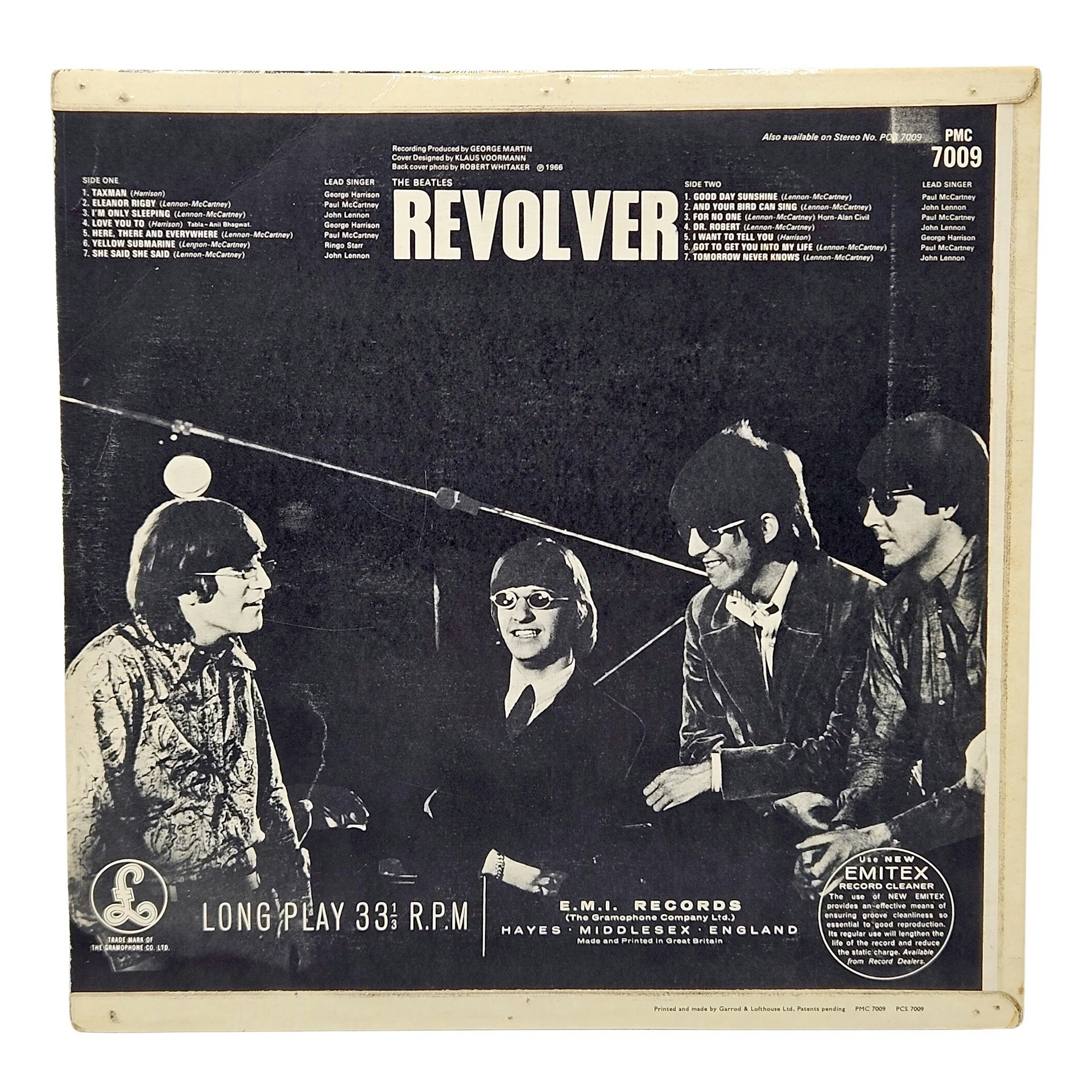 The Beatles, Revolver, vinyl-LP, 1966, VK