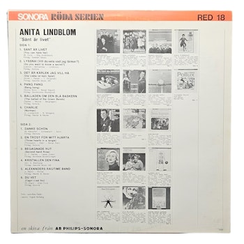 Anita Lindblom, Sånt Är Livet, Vinyl LP