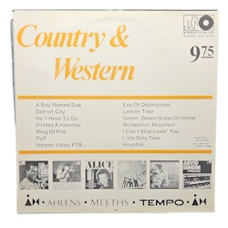 Country et Western, Hits des années 60, Vinyle LP