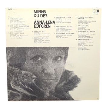 Anna Lena Löfgren, Minns Du De, LP in vinile