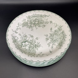 Rörstrand, Green Anna 7 pcs Dinner plates design Carl Harry Ståhlane