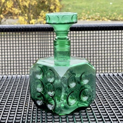 Flaska vas tärningar, glas