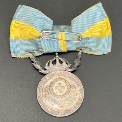 Förtjänstmedalj i silver, frivilliga sjukvården