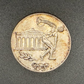 Moscow 1980 Olympic silver coin