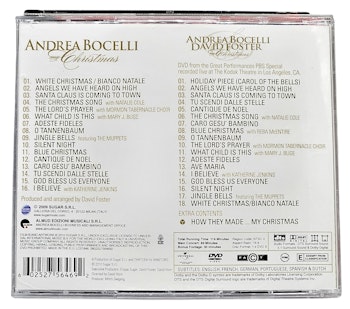 Andrea Bocelli, My Christmas, CD