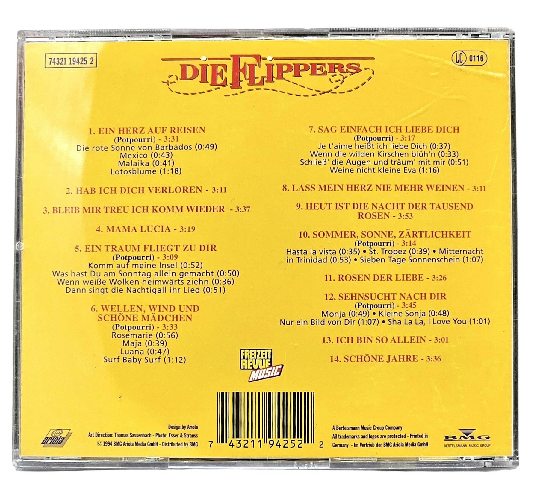Die Flippers, Unsere Lieder, CD