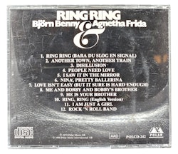 Björn Benny Och Agnetha Frid, Ring Ring, CD