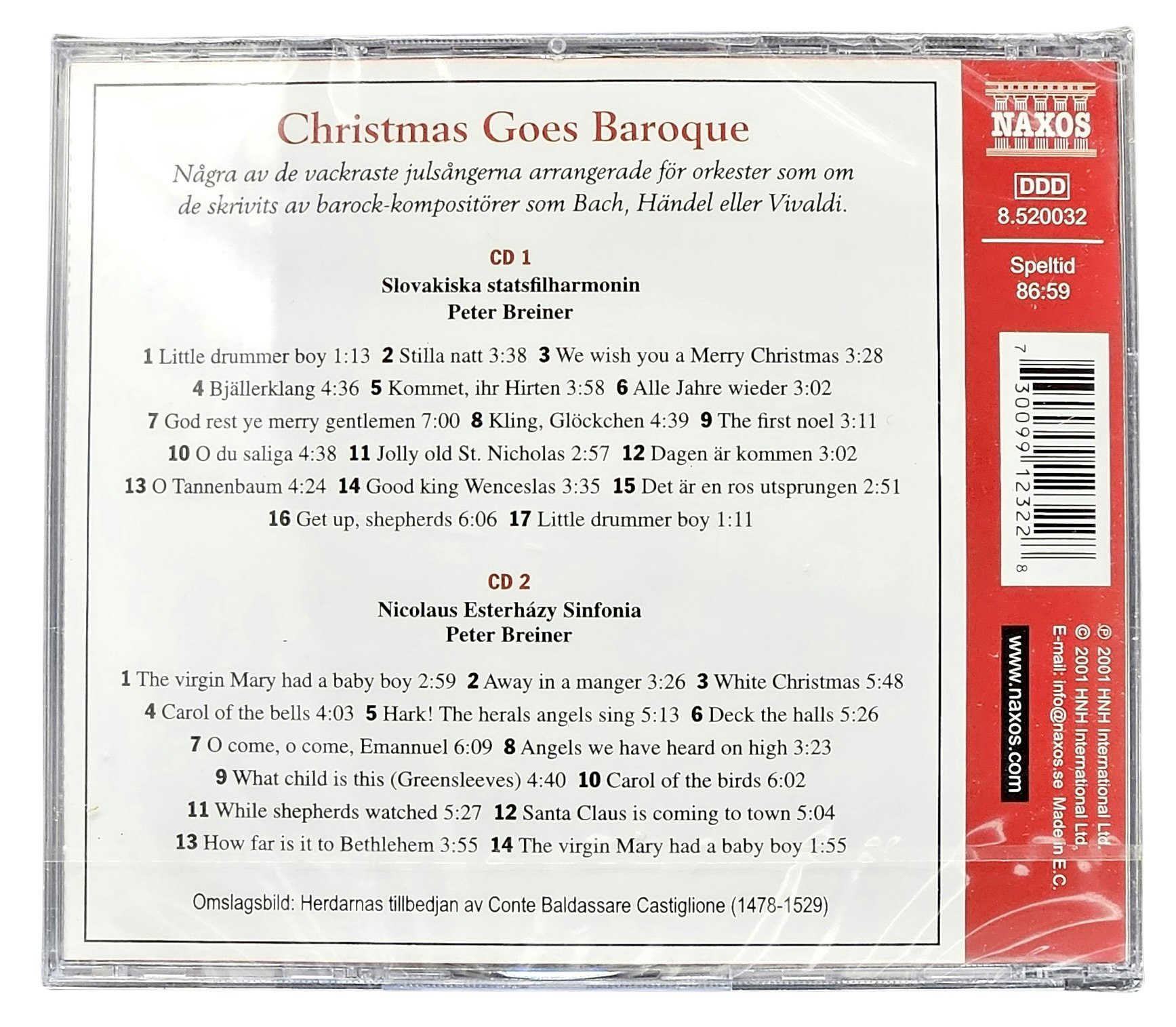 Christmas Goes Baroque, CD NY