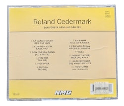 Roland Cedermark, Den Första Gång Jag Såg Dej, CD