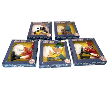 5 st, Marx Toys Snap Eeze, Disney Leksaksland Figuriner