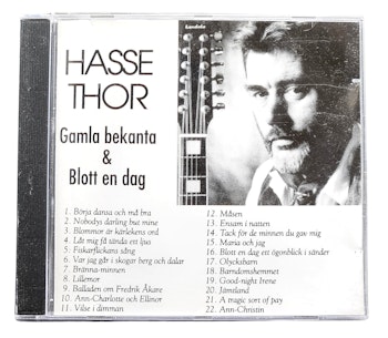 Hasse Thor, Gamla Bekanta Och Blott En Dag, CD