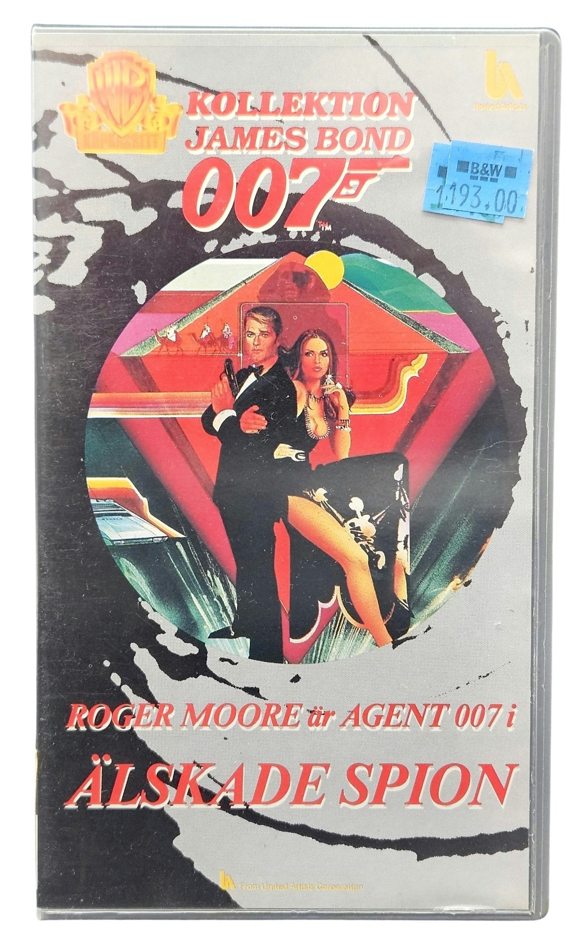 Kollektion James Bond 007, Roger Moore Älskade Spion, VHS NY
