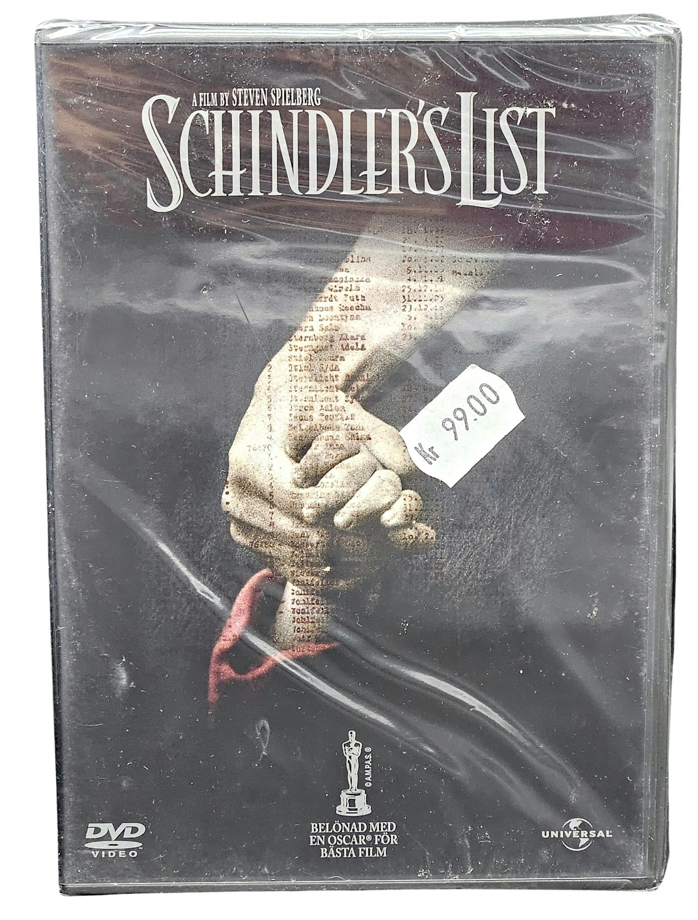 Schindlers List, DVD NY