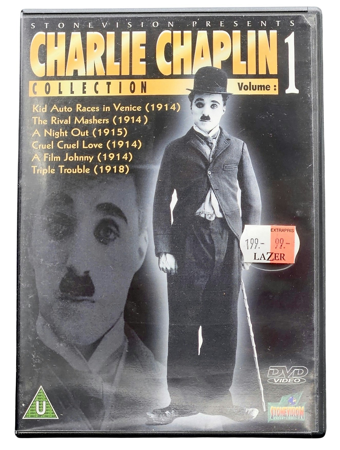 Charlie Chaplin Collection, Volume 1, DVD - Tigris Antiques & Art