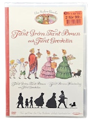 Tant Grön Tand Brun Och Tant Gredelin, Tant Bruns Födelsedag, DVD NY