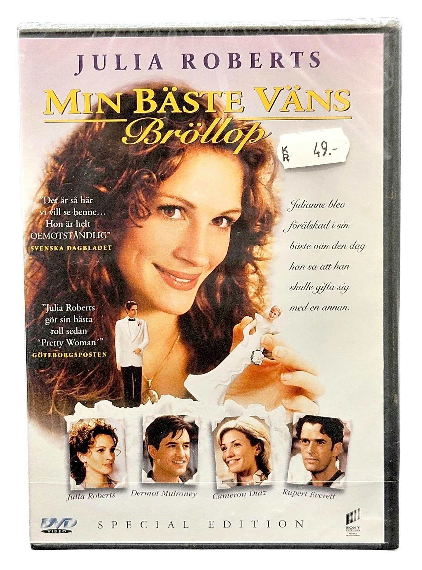 Min bäste Väns Bröllop, DVD NY