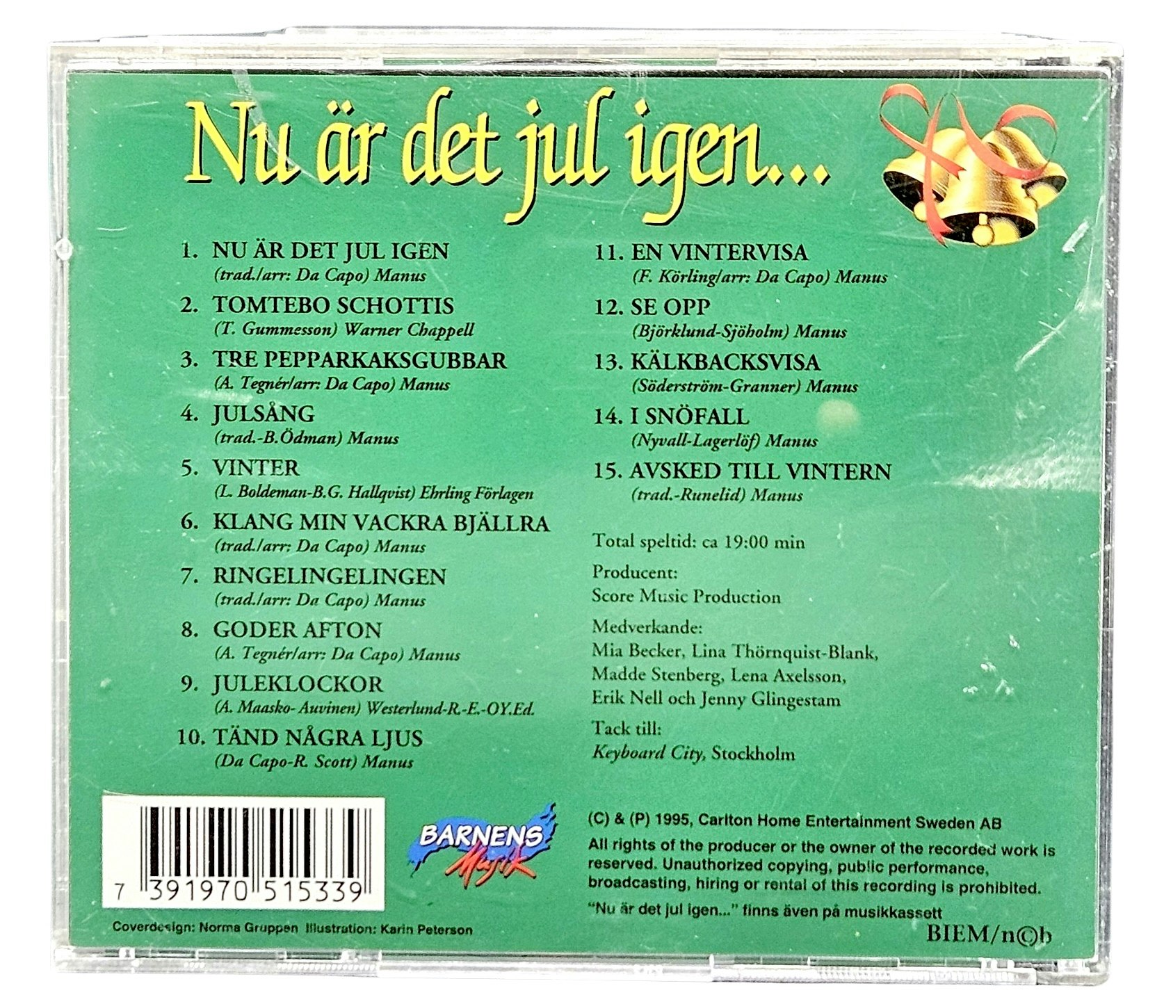 Nu Är Det Jul Igen, CD Tigris Antiques & Art