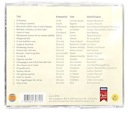 100% Opera, CD