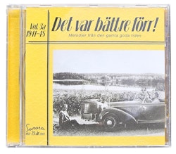 Det Var Bättre Förr, Volym 3a, CD