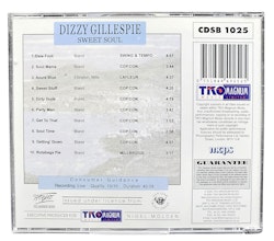 Dizzy Gillespie, Sweet Soul, CD