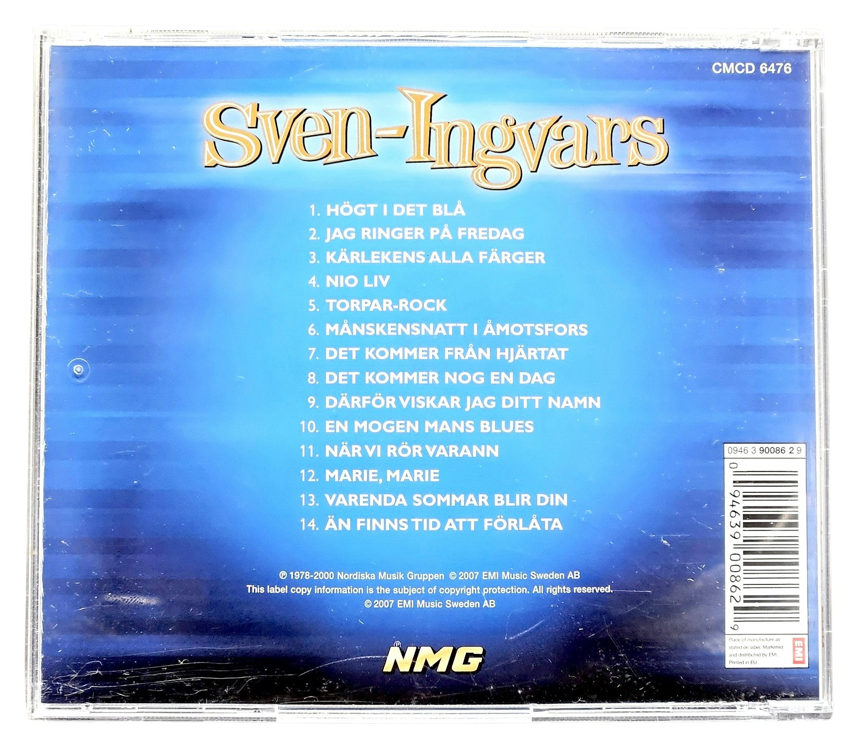 Sven Ingvars, Högt I Det Blå, CD