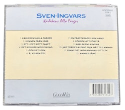 Sven Ingvars, Kärlekens Alla Färger, CD