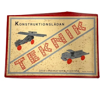 Teknik konstruktionslådan No 1, 1936, Sverige