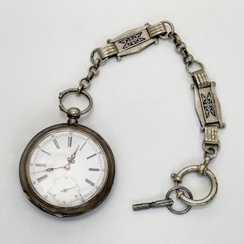 LUC Marque de fabrique, Reloj de bolsillo con llave, siglo XIX