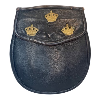 Vanhempi Scottish Leather Kilt Sporran 1949