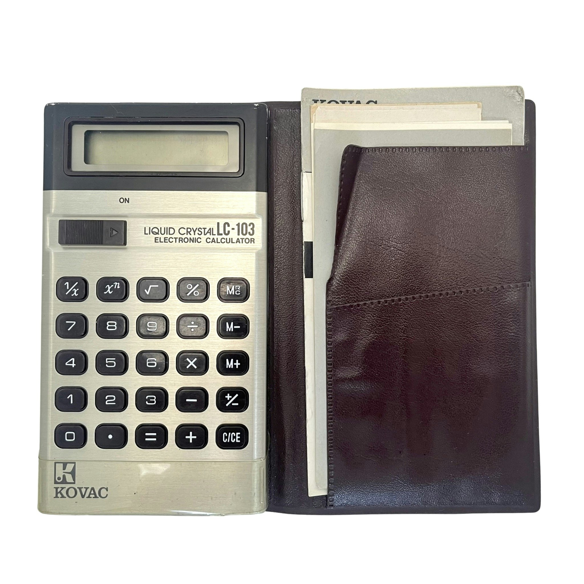 Vintage, Kovac LC-103 Liquid Crystal Calculator