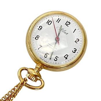 pocket watch Nilax 17 jewels incabloc