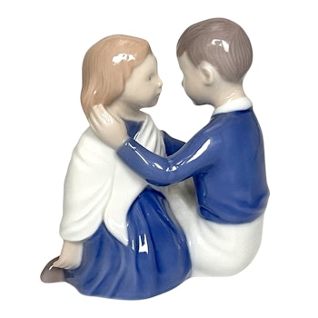 Lekande barn, Bing & Gröndahl porslin figurin