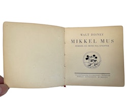 WALT DISNEY Mickey Mouse, Mikkel og mine paa eventyr, 1933 Köpenhamn