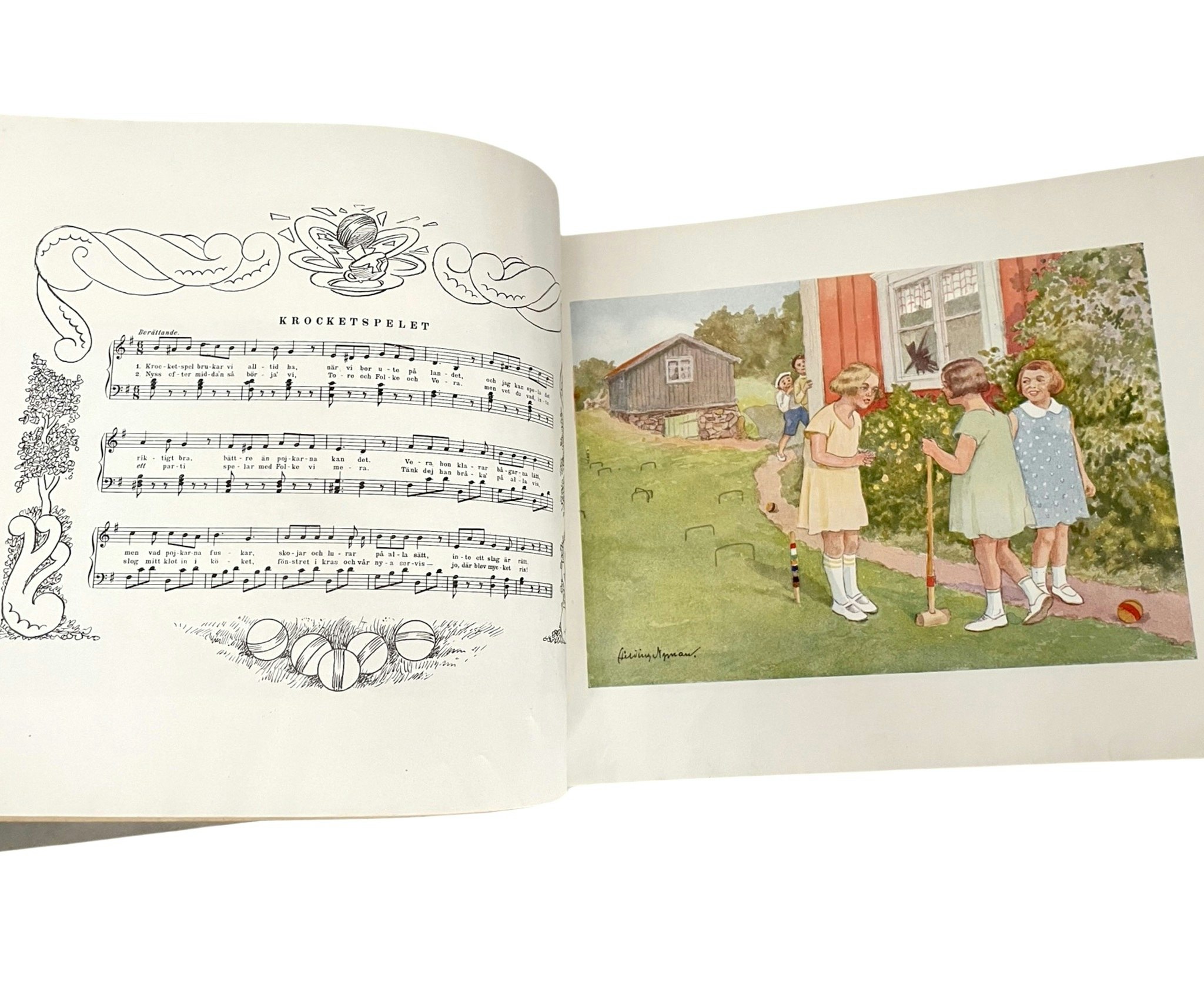 Snipp Snapp Snorum, text och musik av Felix Körling 1932