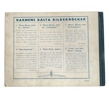 Cyrus Granér Burre-Busses Resa till Nordpolen En liten saga för de små 1941