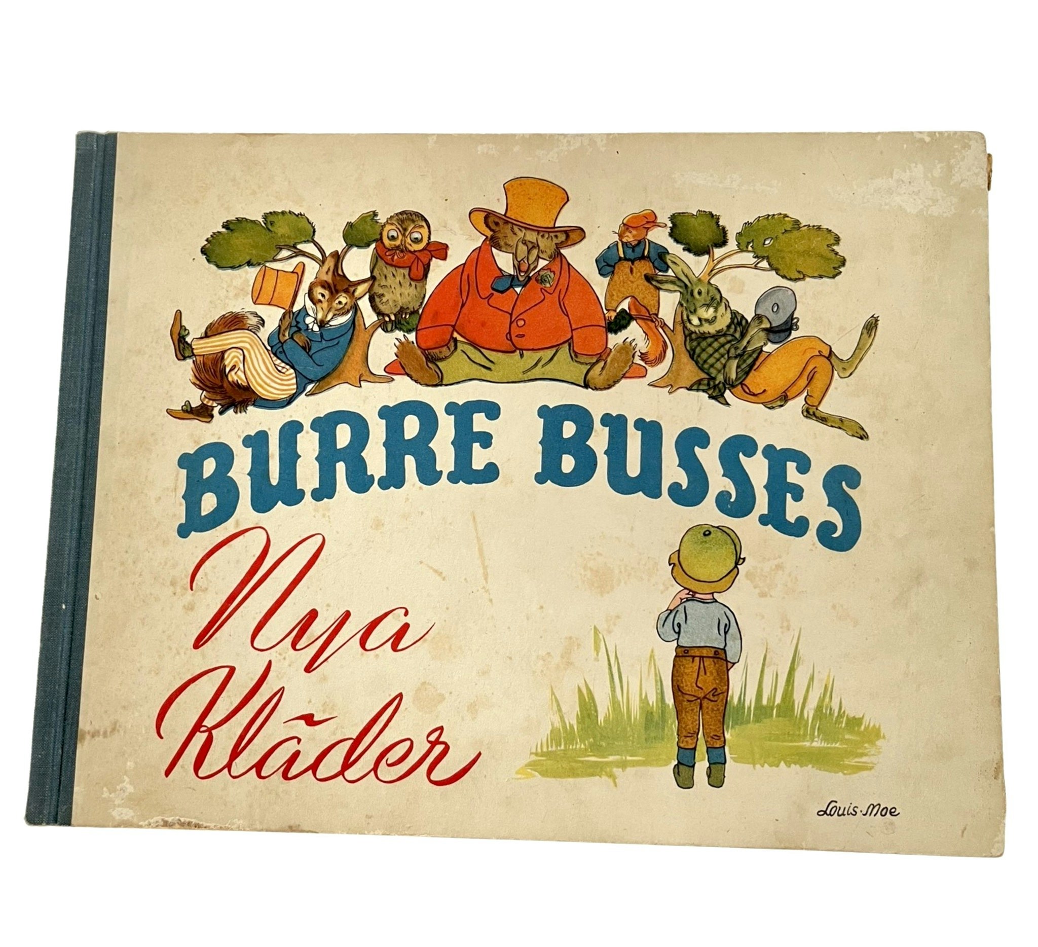 Burre Busses, nya kläder, små berättad av Cyrus Granér