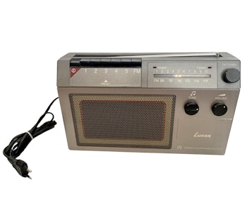 Vintage, Radio Luxor Stereo Headphones