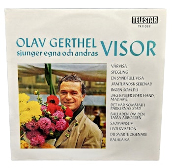Olav Gerthel Sjunger Egna Och Andras Visor, LP