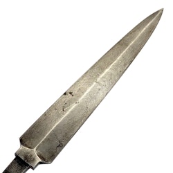 Antique knife blade, Ottoman Empire (1299-1922) Damascus steel