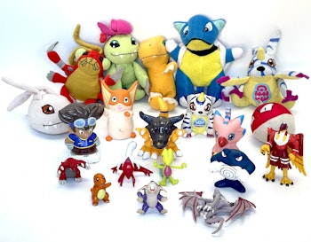 Pokemon och Digimon Figurer