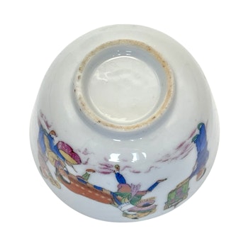Kina, Qingdynastin (1644-1912) porslin skål