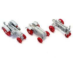 Vintage, 3 st små Ertl tractor