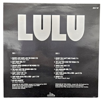 Lulu, The Very Best, LP
