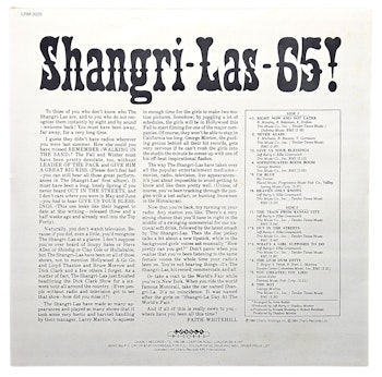 Shangri Las 65, LP