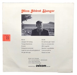 Nissa Ahlrot Sjunger, LP