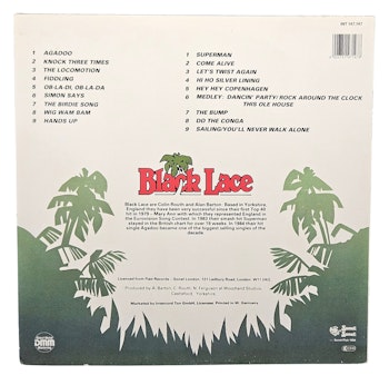 Black Lace, Get Up And Dance, LP
