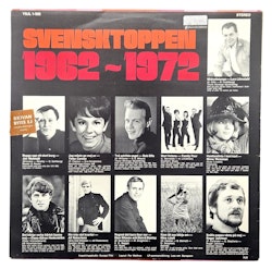 Svensktoppen, 1962 till 1972, LP