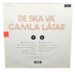 De Ska Va Gamla Låtar, LP